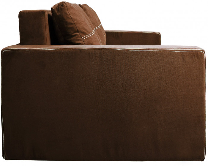 Диван-аккордеон Марс, сп.м. 160х200, велюр коричневый